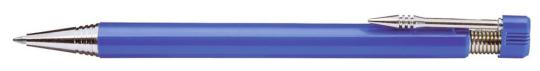 PREMIUM S Plunger-action pen Semi blue
