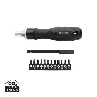 GearX Gear X ratchet screwdriver Black