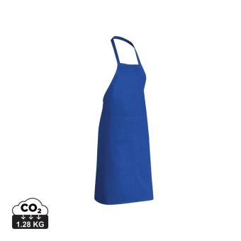 XD Collection Impact AWARE™ Recycled cotton apron 180gr Bright royal