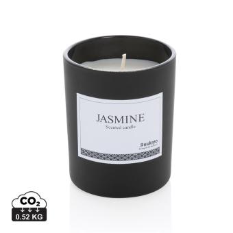 Ukiyo small scented candle in glass Black