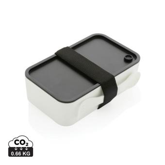 XD Collection GRS RPP Lunchbox mit Göffel Weiß