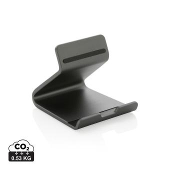 XD Xclusive Terra RCS recycled aluminium tablet & phone stand Convoy grey