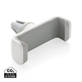XD Collection Acar 360° Auto-Handyhalterung aus RCS recyceltem Kunststoff Weiß