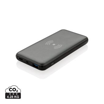 XD Collection 10.000 mAh FastCharging 10W Wireless Powerbank mit PD Grau