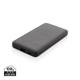 XD Xclusive Tusca 10.000 mAh PU powerbank Black