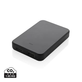 XD Collection Boostcore 5.000mAh Powerbank aus RCS rec. Kunststoff Schwarz