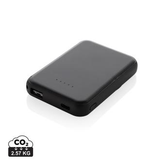 XD Collection Stellar RCS recycled plastic 5000 mah 5W magnetic powerbank 