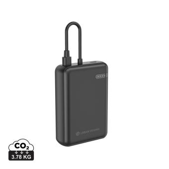Urban Vitamin Fullerton RCS recycled 10,000 20W PD powerbank Black