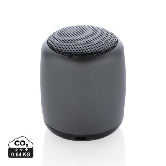 XD Collection Mini aluminium wireless speaker Anthracite