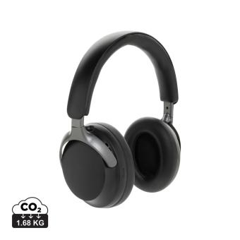 XD Collection Soundpro RCS recycled plastic ANC headphone Black
