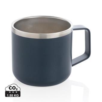 XD Collection Stainless steel camp mug Aztec blue