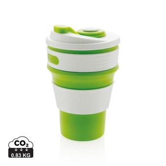 XD Collection Foldable silicone cup Green