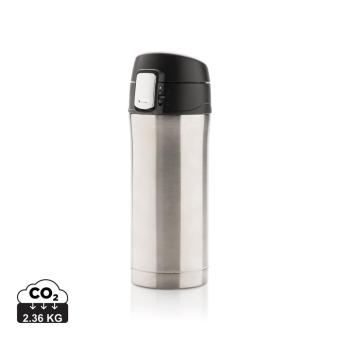 XD Collection Easy lock vacuum mug Silver/black