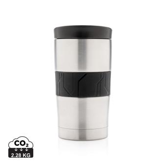 XD Collection Dishwasher safe vacuum coffee mug Silver