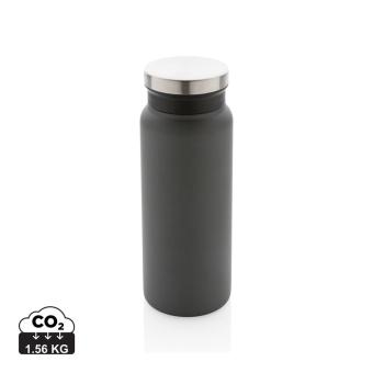 XD Collection RCS Recycled stainless steel vacuum bottle 600ML Anthracite