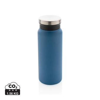 XD Collection RCS recycelte Stainless Steel Vakuumflasche 600ml Blau