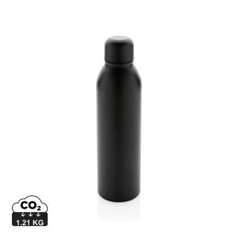 XD Collection RCS Recycled stainless steel vacuum bottle 500ML Black