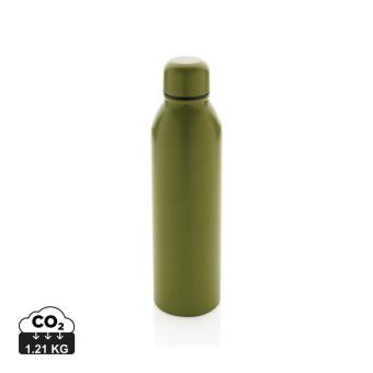 XD Collection RCS Recycled stainless steel vacuum bottle 500ML Green