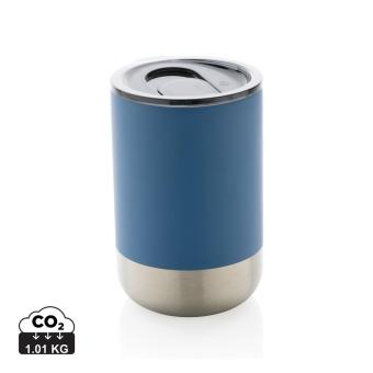 XD Collection RCS recycelter Stainless Steel Becher Blau