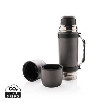 Swiss Peak Vacuum flask with 2 cups Convoy grey
