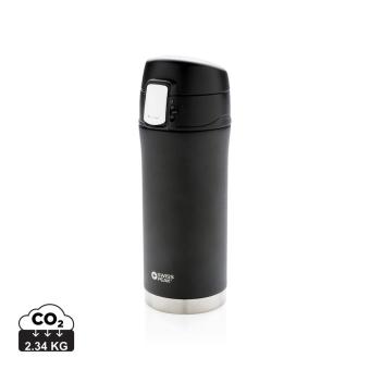 Swiss Peak Elite copper vacuum mug Black