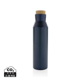 XD Xclusive Gaia Vakuumflasche aus RCS recyceltem Stainless-Steel Blau