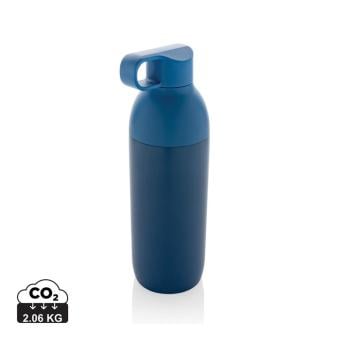 XD Xclusive Flow RCS recycled stainless steel vacuum bottle Aztec blue