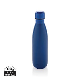 XD Collection Eureka RCS certified re-steel single wall water bottle Aztec blue