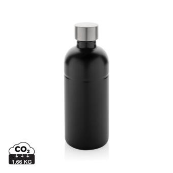 XD Xclusive Soda Trinkflasche aus RCS-zertifiziertem Stainless-Steel Schwarz