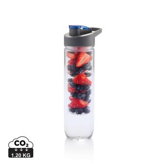 XD Collection Water bottle with infuser Aztec blue