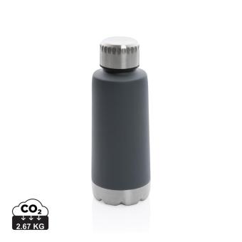 XD Collection Trend auslaufsichere Vakuum-Flasche Grau