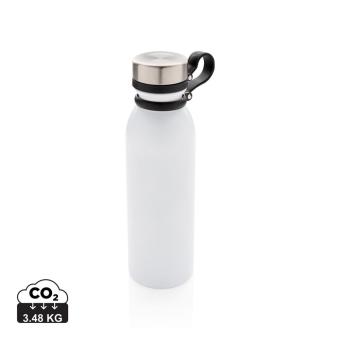 XD Collection Copper vacuum insulated bottle with carry loop White