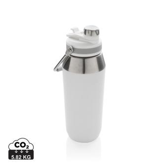 XD Collection Vacuum stainless steel dual function lid bottle 1L White