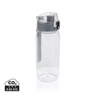 XD Collection Yide RCS  rPET verschließbare Wasserflasche 600ml Transparent