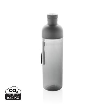 XD Collection Impact auslaufsichere Wasserflasche aus RCS recyc. PET 600ml Schwarz