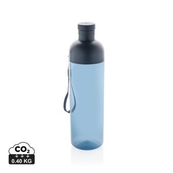 XD Collection Impact auslaufsichere Wasserflasche aus RCS recyc. PET 600ml Navy