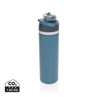 XD Collection Omni Sip verschließbare Flasche aus RCS-reSteel, 720ml Blau