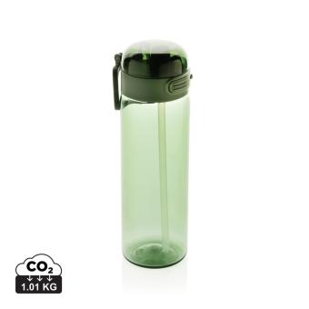 XD Collection Sip'nLock RCS rPET auslaufsichere Sport-Trinkflasche 800ml Grün