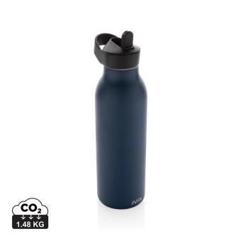 Avira Ara RCS Re-Steel Fliptop Wasserflasche 500ml Navy