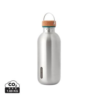 Black + Blum Black+Blum Stahl-Wasserflasche 600ml Türkis