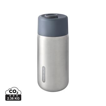 Black + Blum Black+Blum isolierter, auslaufsicherer Becher aus Edelstahl Grau