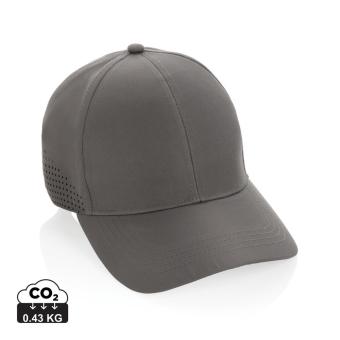 XD Collection Impact AWARE™ rPET 6-Panel-Sportkappe Grau
