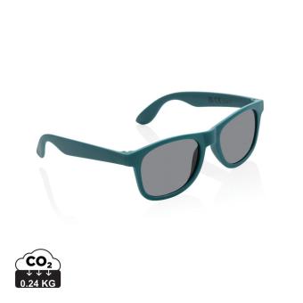XD Collection RCS recycled PP plastic sunglasses Turqoise