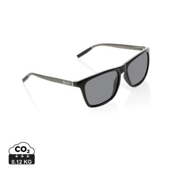 Swiss Peak RCS rplastic polarised sunglasses Black