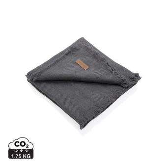 Ukiyo Aware™ Polylana® woven blanket 130x150cm Convoy grey