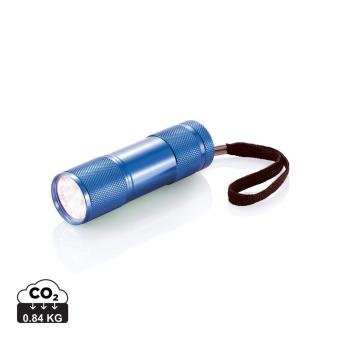 XD Collection Quattro Aluminiumtaschenlampe Blau
