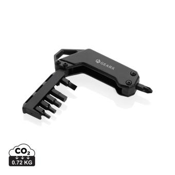 GearX Gear X Schraubendreher Werkzeug Schwarz