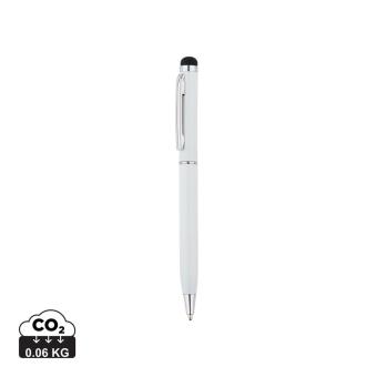 XD Collection Thin metal stylus pen White