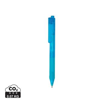 XD Collection X9 Stift gefrostet mit Silikongriff Hellblau