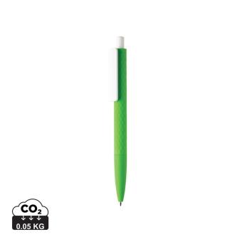 XD Collection X3-Stift mit Smooth-Touch, grün Grün, weiß